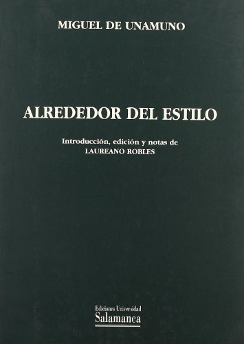 Stock image for ALREDEDOR DEL ESTILO for sale by Siglo Actual libros