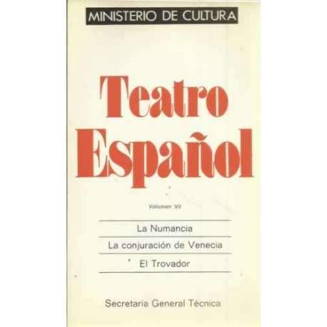 9788474833928: Teatro Espaol. Volumen VII