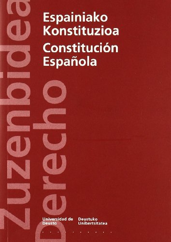 Imagen de archivo de Constitucion espaola. espainiako konsti a la venta por Iridium_Books