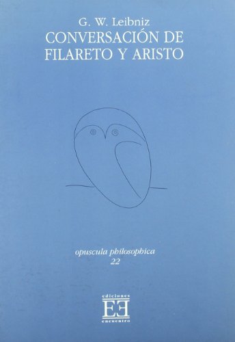 Beispielbild fr CONVERSACION DE FILARETO Y ARISTO zum Verkauf von KALAMO LIBROS, S.L.