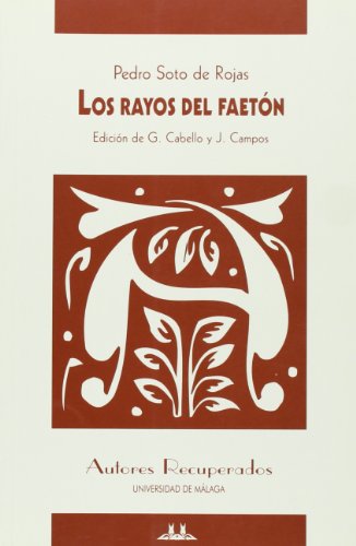 9788474965964: Los rayos del Faetn: 1 (Autores Recuperados)