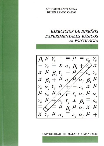 Beispielbild fr Ejercicios de diseos experimentales bsicos en Psicologa zum Verkauf von Zilis Select Books