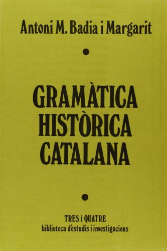 Stock image for Gramtica histria catalana for sale by Ammareal