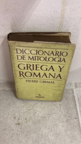 9788475090535: Dicc. de mitologia griega y romana (tela) (Lexicon (paidos))