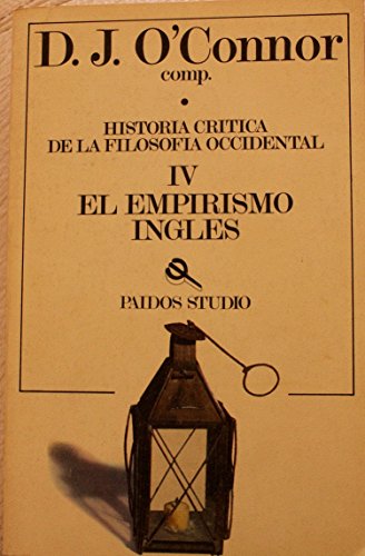 9788475091839: El empirismo ingles (historia critica de la filosofia occidental; t.4)