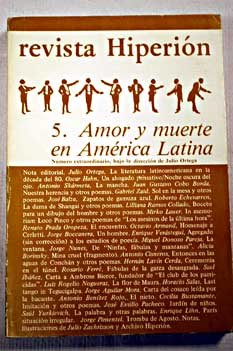 Imagen de archivo de Revista Hiperin 5. Otoo De 1980. AMOR Y MUERTE EN AMERICA LATINA a la venta por Librera Gonzalez Sabio