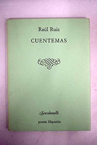 Beispielbild fr CUENTEMAS (Scardanelli. Poesa Hiperin; 8) zum Verkauf von Librera Gonzalez Sabio