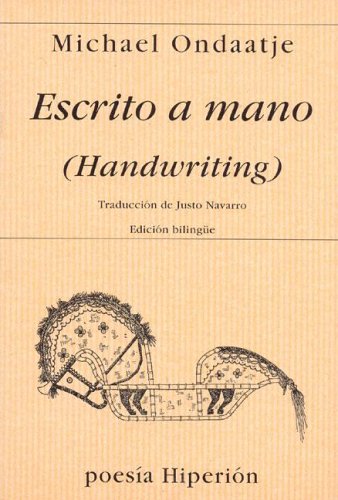 Escrito a mano (Handwriting) (9788475176628) by Ondaatje, Michael