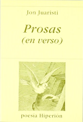 Imagen de archivo de PROSAS (EN VERSO). a la venta por KALAMO LIBROS, S.L.