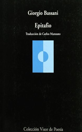 Epitafio. Traducción de Carlos Manzano