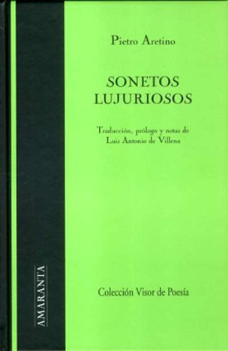 Beispielbild fr SONETOS LUJURIOSOS /AMR. zum Verkauf von Agapea Libros
