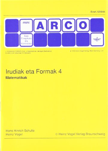 Imagen de archivo de Irudiak Eta Formak 4 a la venta por Revaluation Books