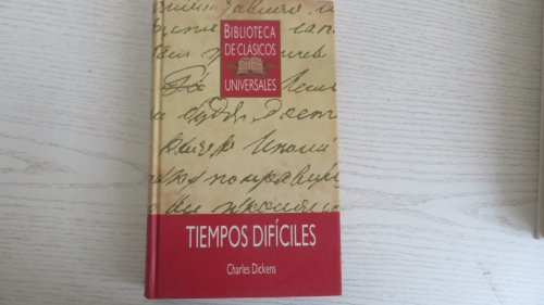 Stock image for TIEMPOS DIFCILES Charles Dickens for sale by VANLIBER