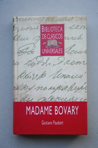 9788475300337: Madame Bovary