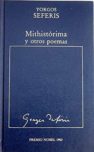 Imagen de archivo de Mithistorima y otros poemas a la venta por Librera 7 Colores