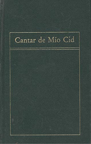 Beispielbild fr Cantar de Mio Cid zum Verkauf von Ammareal