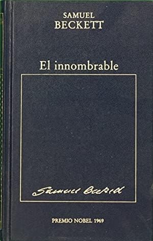 Imagen de archivo de El innombrable a la venta por Librera 7 Colores