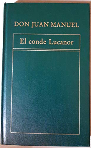 Beispielbild fr El conde Lucanor zum Verkauf von Ammareal