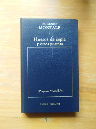 Imagen de archivo de Huesos De Sepia Y Otros Poemas a la venta por RecicLibros