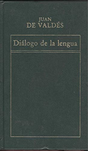9788475302690: Dilogo de la Lengua (Historia de la Literatura Espaola)