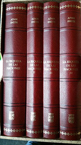 9788475303536: La Riqueza de las Naciones (Tomos I, II, III)