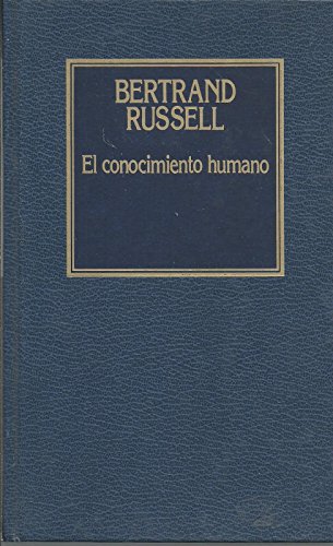 9788475304168: El conocimiento humano