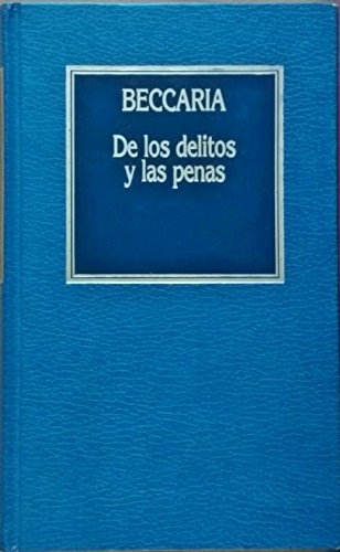 9788475306155: De los delitos y las penas