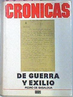 9788475470238: Cronicas De Guerra Y Exilio Tomo Iii