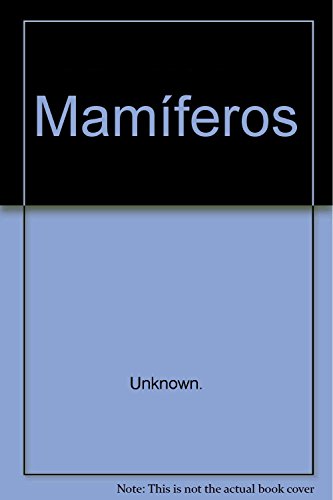 Stock image for Mamferos for sale by Iridium_Books