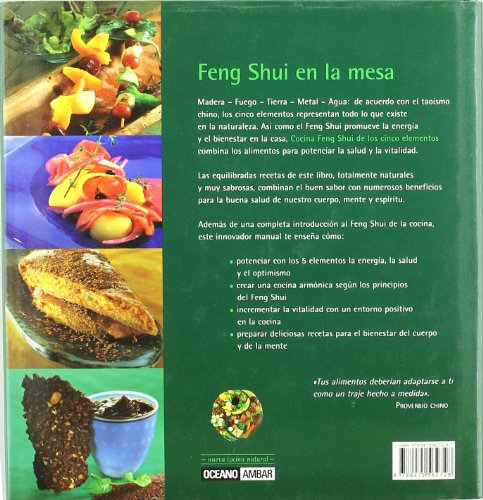 Imagen de archivo de Cocina feng shui de los cinco elementos : el arte de vivir en armona : alimentacin equilibrada y energas sutiles : recetas de los cinco elementos (Cocina natural) a la venta por medimops