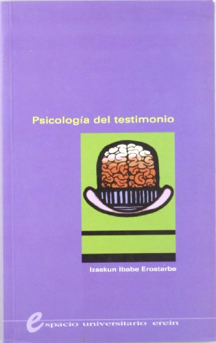 9788475689043: Psicologia Del Testimonio: 6 (Unibertsitate Saila)