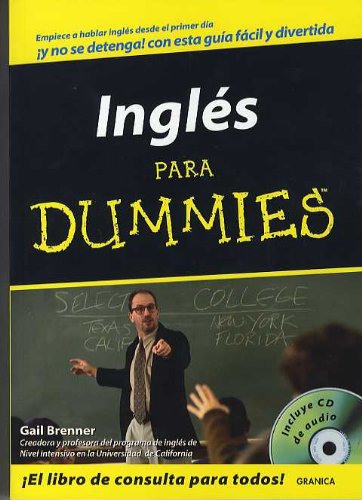 9788475772431: Ingles Para Dummies +Cd. Empiece Hablar Ingles Desde El Primer Dia