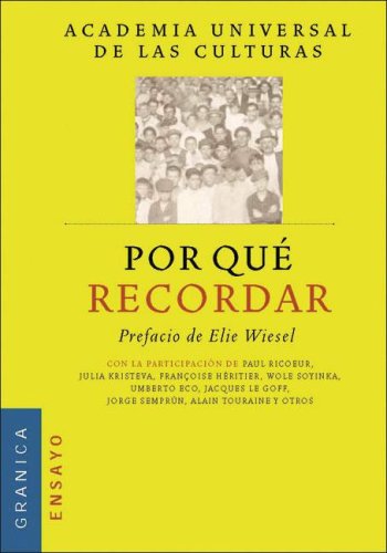 Por Que Recordar? (Spanish Edition) (9788475779096) by Various