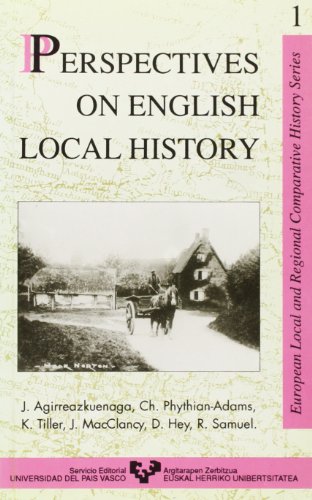 Beispielbild fr PERSPECTIVES ON ENGLISH LOCAL HISTORY zum Verkauf von OM Books