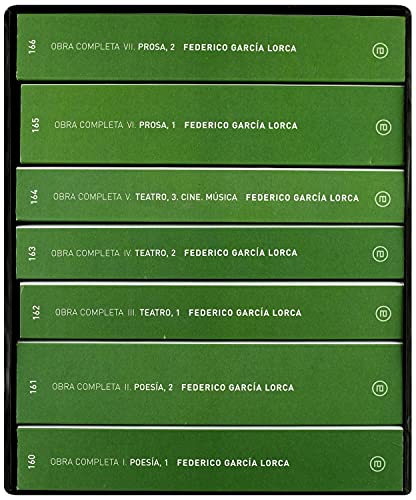 9788476004135: Federico Garcia Lorca: Obra Completa / Complete Work: 997