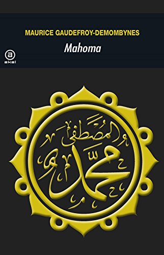 Stock image for MAHOMA for sale by Zilis Select Books