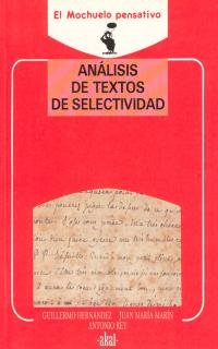 Imagen de archivo de Anlisis de Textos de Selectividad.: 18 a la venta por Hamelyn