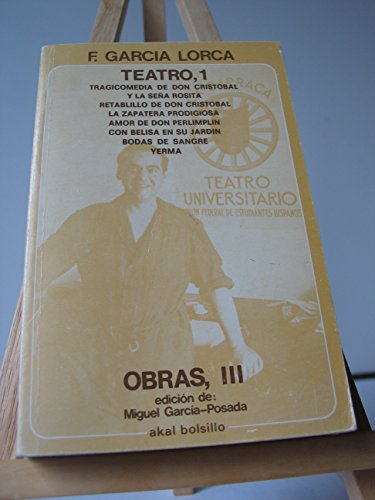 Stock image for Obras V. Teatro 3. Cine. Msica Garca Lorca, Federico for sale by Iridium_Books