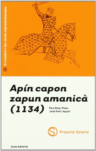 Imagen de archivo de Apn capon zapun amanic (1134) El nombre i les seves representacions a la venta por Iridium_Books