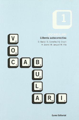 Imagen de archivo de (cat).vocabuli 1.llibreta autocorrectiva a la venta por Iridium_Books