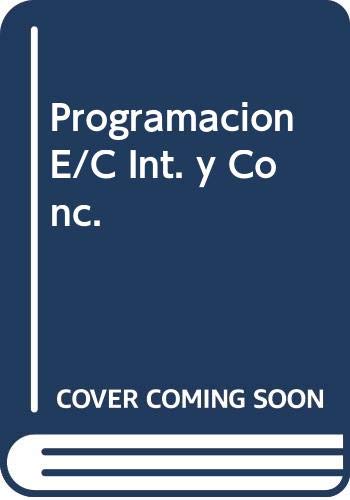 Programacion E/C Int. y Conc. (Spanish Edition) (9788476140307) by Mitchell Waite