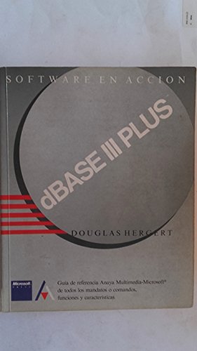Beispielbild fr Software en accion dbase III plus zum Verkauf von medimops