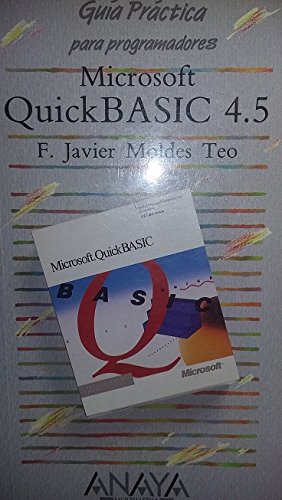 Beispielbild fr Microsoft QuickBasic 4.5 zum Verkauf von LibroUsado CA