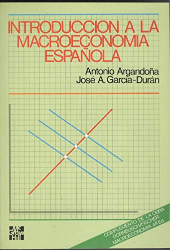 Stock image for Introduccion a la macroeconomia espaola for sale by Iridium_Books