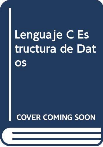 Imagen de archivo de Lenguaje C y estructura de datos a la venta por LibroUsado | TikBooks
