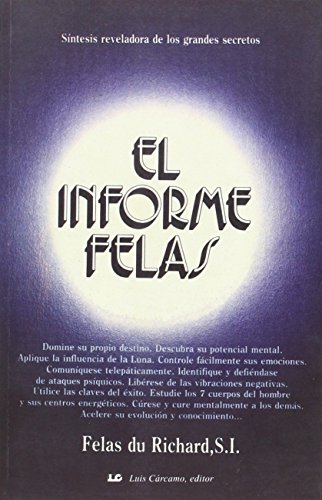 9788476270011: El informe Felas