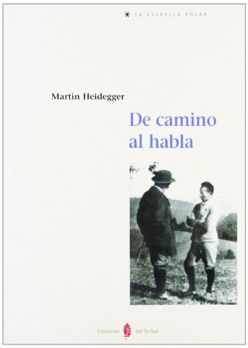 Stock image for De camino al habla Heidegger, Martn for sale by Iridium_Books