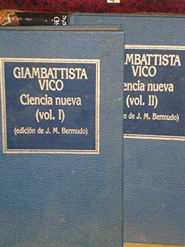 Stock image for Ciencia nueva, Vol I for sale by Librera 7 Colores