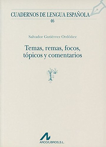 Imagen de archivo de TEMAS, REMAS, FOCOS, TOPICOS Y COMENTARIOS a la venta por KALAMO LIBROS, S.L.