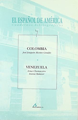 Imagen de archivo de EL ESPAOL DE AMRICA: COLOMBIA, VENEZUELA a la venta por KALAMO LIBROS, S.L.